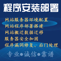 网站数据迁移 环境搭建 程序BUG修复